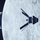 Artist’s conception of Orion passing behind the Moon. NASA hopes to capture an Earthrise image similar to this during the Artemis 1 mission.